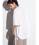 エンボス箔ロゴサイドジップTEE