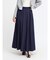 リジッドデニムフレアスカート