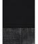 メッシュ切替ノースリーブトップス(black)