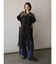 メッシュドッキングロングシャツ