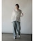 メッシュクルーネックシャツ