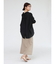 スキッパーシアーブラウス