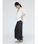 ウエストギャザーリラックスワイドパンツ