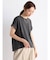 バックプレートロールアップTシャツ