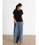 バックプレートロールアップTシャツ