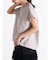 バックプレートロールアップTシャツ