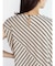 バイアスストライプカットソーワンピース