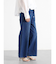 ドロストストレッチデニムワイドパンツ