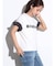 ニットフリルラメドッキングロゴTEE