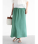 ウエストギャザーナロースカート