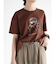 レディモチーフ刺繍Tシャツ