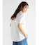 レディモチーフ刺繍Tシャツ