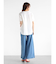 レディモチーフ刺繍Tシャツ