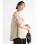 レディモチーフ刺繍Tシャツ