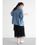 テンセルデニムシャツジャケット