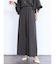 ストレッチツイルワイドパンツ