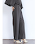 ストレッチツイルワイドパンツ