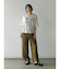 ショルダーパイピングプリントTシャツ