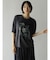 ショルダーパイピングプリントTシャツ