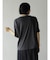 ショルダーパイピングプリントTシャツ