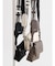 ボトムエンボスショルダーバッグ（Ivory, Silver）