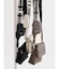 ボトムエンボスショルダーバッグ（Ivory, Silver）