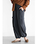 裾ドロストパラシュートパンツ