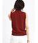 立体フラワーモチーフノースリーブニット（black、camel、renga）