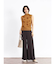立体フラワーモチーフノースリーブニット（black、camel、renga）
