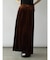 ベロアIラインロングスカート