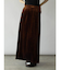 ベロアIラインロングスカート