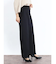 ハイウエストセンタープレスワイドパンツ