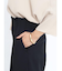 ハイウエストセンタープレスワイドパンツ