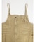 アシメフロントデニムジャンパースカート（beige,brown）