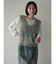 ロングシャギークロップドベスト