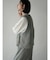ロングシャギークロップドベスト