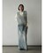ロングシャギークロップドベスト
