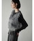 ロングシャギークロップドベスト
