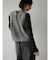 ロングシャギークロップドベスト