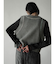 ロングシャギークロップドベスト