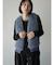 ファードッキングニットベスト(blue,charcoal gray,light gray)