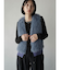 ファードッキングニットベスト(blue,charcoal gray,light gray)