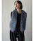 ファードッキングニットベスト(blue,charcoal gray,light gray)