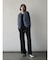 ファードッキングニットベスト(blue,charcoal gray,light gray)