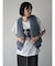 ファードッキングニットベスト(blue,charcoal gray,light gray)