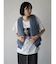 ファードッキングニットベスト(blue,charcoal gray,light gray)