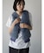 ファードッキングニットベスト(blue,charcoal gray,light gray)
