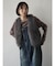 ファードッキングニットベスト(blue,charcoal gray,light gray)