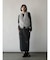 ファードッキングニットベスト(blue,charcoal gray,light gray)