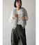 ファードッキングニットベスト(blue,charcoal gray,light gray)